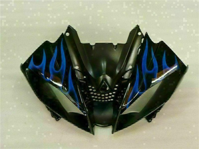 Blue Flame Black 2008-2016 Yamaha YZF R6 Motorcycle Fairings Blue Flame Black 2008-2016 Yamaha YZF R6 Motorcycle Fairings