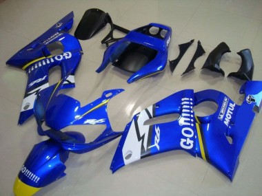 Blue Go Motul 1998-2002 Yamaha YZF R6 Motorcycle Fairings