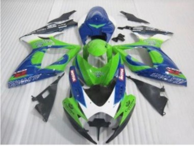 Blue Green 2006-2007 Suzuki GSXR 600/750 Motorcycle Fairings
