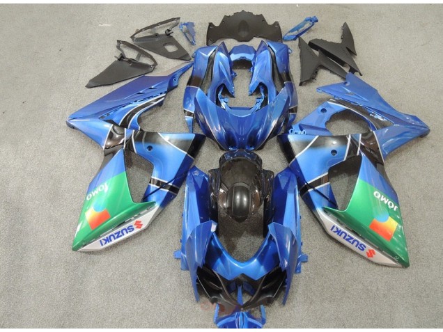 Blue Green JOMO 2009-2016 Suzuki GSXR 1000 Motorcycle Fairings Blue Green JOMO 2009-2016 Suzuki GSXR 1000 Motorcycle Fairings