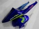 Blue Green Movistar Castrol 2003-2004 Honda CBR600RR Motorcycle Fairings Blue Green Movistar Castrol 2003-2004 Honda CBR600RR Motorcycle Fairings