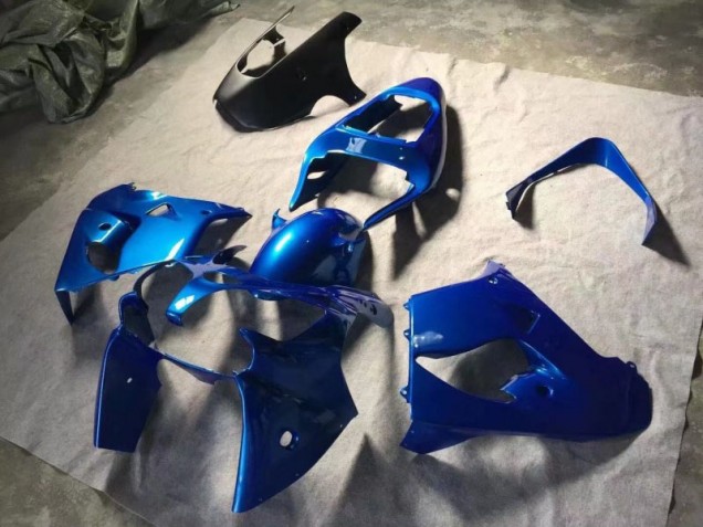 Blue Matte Black 2002-2003 Kawasaki ZX9R Motorcycle Fairings Blue Matte Black 2002-2003 Kawasaki ZX9R Motorcycle Fairings