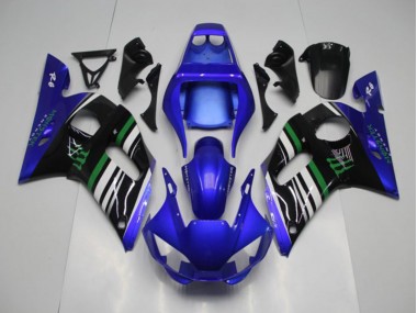 Blue Monster 1998-2002 Yamaha YZF R6 Motorcycle Fairings