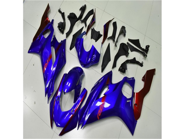 Blue Red 2017-2021 Yamaha YZF R6 Motorcycle Fairings