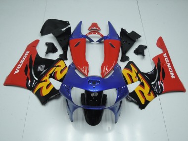 Blue Red Black 1998-1999 Honda CBR900RR 919 Motorcycle Fairings