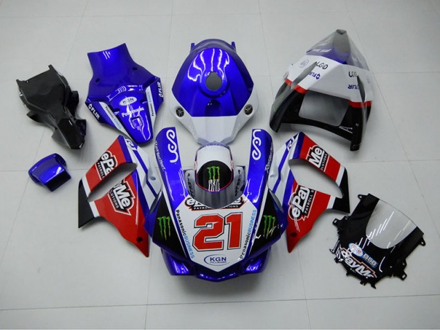 Blue Red KGN 21 2015-2019 Yamaha YZF R1 Motorcycle Fairings Blue Red KGN 21 2015-2019 Yamaha YZF R1 Motorcycle Fairings