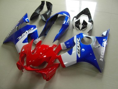 Blue Red White 2004-2007 Honda CBR600 F4i Motorcycle Fairings