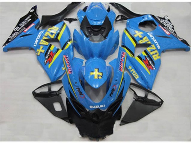Blue Rizla Hopper 2009-2016 Suzuki GSXR 1000 Motorcycle Fairings Blue Rizla Hopper 2009-2016 Suzuki GSXR 1000 Motorcycle Fairings