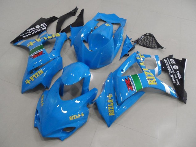 Blue Rizla Race 2007-2008 Suzuki GSXR 1000 Motorcycle Fairings Blue Rizla Race 2007-2008 Suzuki GSXR 1000 Motorcycle Fairings