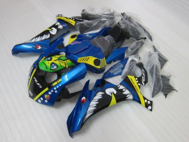 Blue Rossi 2015-2019 Yamaha YZF R1 Motorcycle Fairings
