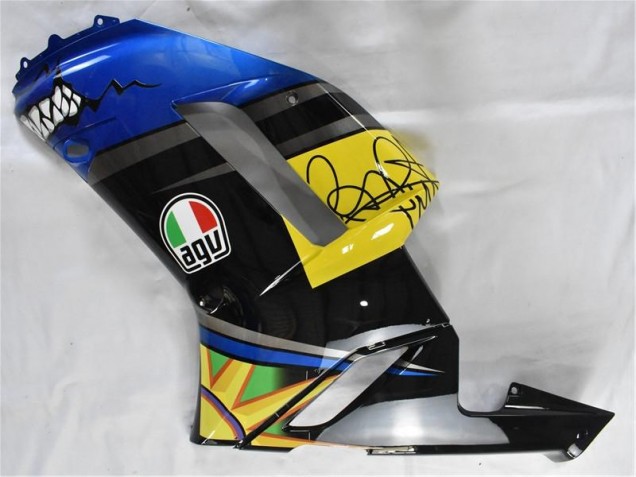 Blue Shark 2007-2008 Kawasaki ZX6R Motorcycle Fairings Blue Shark 2007-2008 Kawasaki ZX6R Motorcycle Fairings