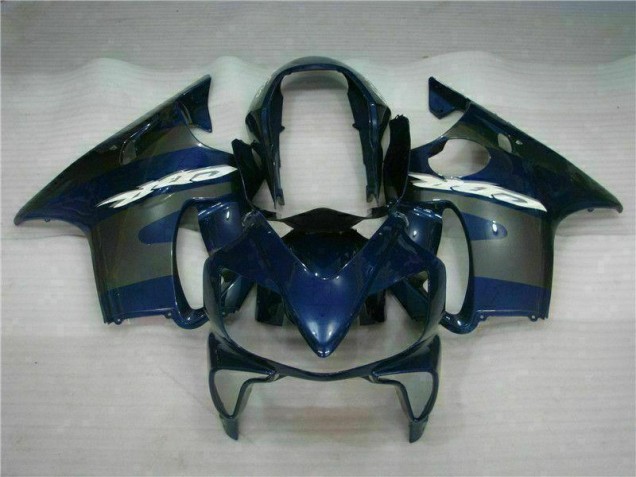 Blue Silver 2004-2007 Honda CBR600 F4i Motorcycle Fairings Blue Silver 2004-2007 Honda CBR600 F4i Motorcycle Fairings