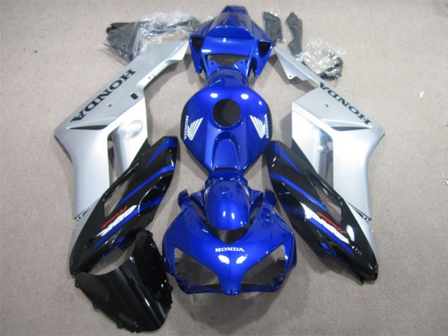 Blue Silver Black 2004-2005 Honda CBR1000RR Motorcycle Fairings Blue Silver Black 2004-2005 Honda CBR1000RR Motorcycle Fairings