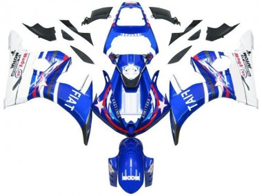 Blue Star Fiat 2003-2005 Yamaha YZF R6 Motorcycle Fairings