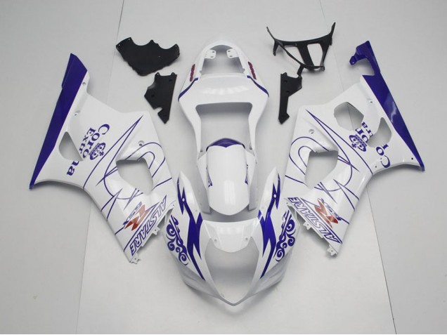 Blue Whie Corona 2003-2004 Suzuki GSXR 1000 Motorcycle Fairings Blue Whie Corona 2003-2004 Suzuki GSXR 1000 Motorcycle Fairings