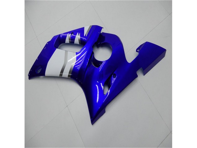 Blue White 1998-2002 Yamaha YZF R6 Motorcycle Fairings Blue White 1998-2002 Yamaha YZF R6 Motorcycle Fairings