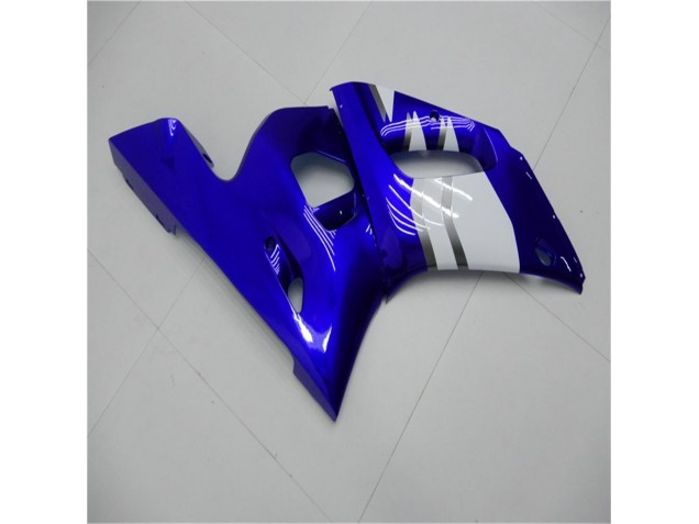 Blue White 1998-2002 Yamaha YZF R6 Motorcycle Fairings Blue White 1998-2002 Yamaha YZF R6 Motorcycle Fairings