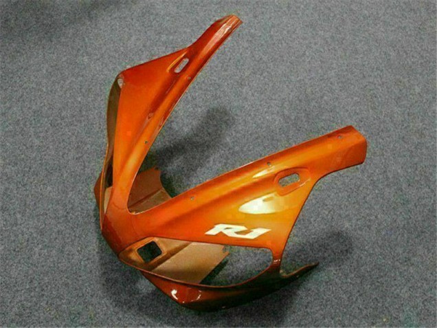 Orange 2000-2001 Yamaha YZF R1 Motorcycle Bodywork Orange 2000-2001 Yamaha YZF R1 Motorcycle Bodywork