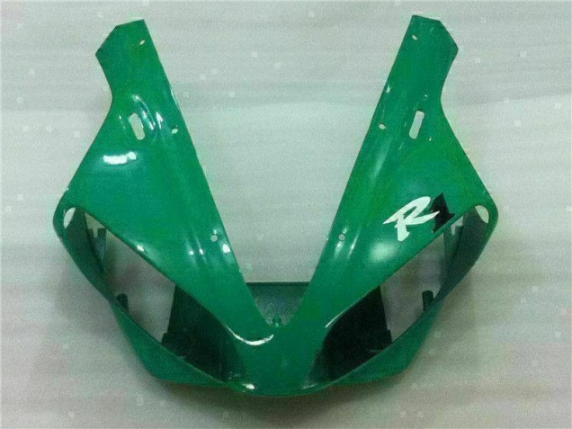 Green 2000-2001 Yamaha YZF R1 Motorcycle Fairing Green 2000-2001 Yamaha YZF R1 Motorcycle Fairing