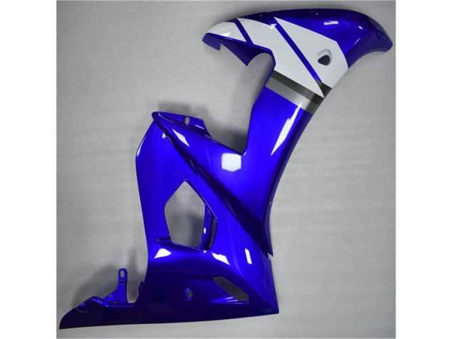 Blue White 2003-2005 Yamaha YZF R6 Full Motorcycle Fairing Kits Blue White 2003-2005 Yamaha YZF R6 Full Motorcycle Fairing Kits