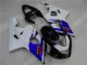 Blue White 2004-2005 Suzuki GSXR 600/750 Motorcycle Bodywork Blue White 2004-2005 Suzuki GSXR 600/750 Motorcycle Bodywork