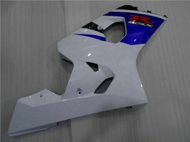 Blue White 2004-2005 Suzuki GSXR 600/750 Motorcycle Bodywork Blue White 2004-2005 Suzuki GSXR 600/750 Motorcycle Bodywork
