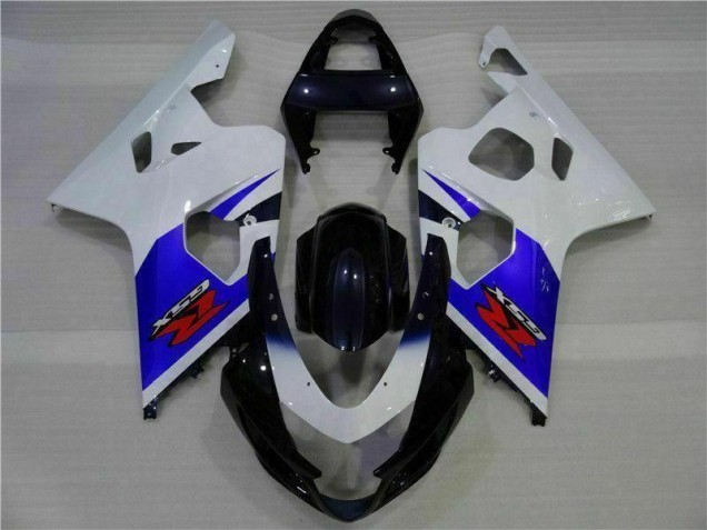 Blue White 2004-2005 Suzuki GSXR 600/750 Motorcycle Bodywork Blue White 2004-2005 Suzuki GSXR 600/750 Motorcycle Bodywork