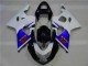 Blue White 2004-2005 Suzuki GSXR 600/750 Motorcycle Bodywork Blue White 2004-2005 Suzuki GSXR 600/750 Motorcycle Bodywork