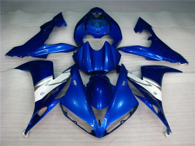 Blue White 2004-2006 Yamaha YZF R1 Motorcycle Fairing Blue White 2004-2006 Yamaha YZF R1 Motorcycle Fairing