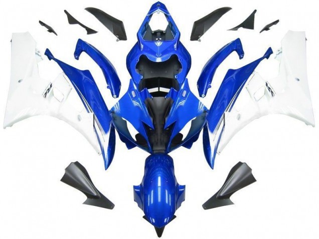 Blue White 2006-2007 Yamaha YZF R6 Motorcycle Bodywork Blue White 2006-2007 Yamaha YZF R6 Motorcycle Bodywork