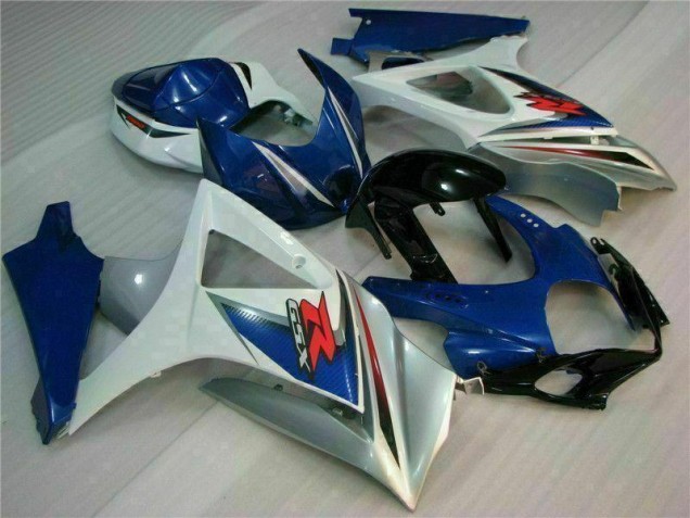 Blue White 2007-2008 Suzuki GSXR 1000 Full Motorcycle Fairing Kits Blue White 2007-2008 Suzuki GSXR 1000 Full Motorcycle Fairing Kits