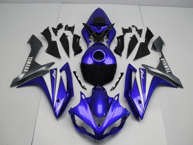 Blue White 2007-2008 Yamaha YZF R1 Motorcycle Fairings Blue White 2007-2008 Yamaha YZF R1 Motorcycle Fairings