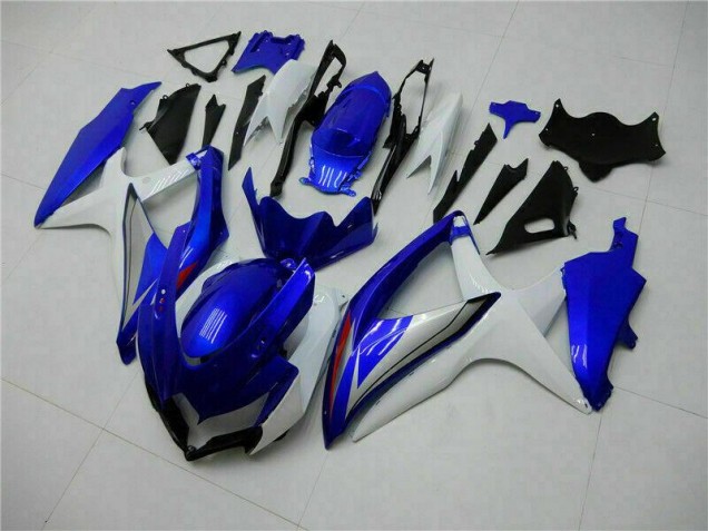 Blue White 2008-2010 Suzuki GSXR 600/750 Motorcycle Bodywork Blue White 2008-2010 Suzuki GSXR 600/750 Motorcycle Bodywork