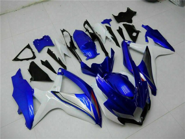Blue White 2008-2010 Suzuki GSXR 600/750 Motorcycle Bodywork Blue White 2008-2010 Suzuki GSXR 600/750 Motorcycle Bodywork