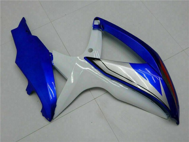 Blue White 2008-2010 Suzuki GSXR 600/750 Motorcycle Bodywork Blue White 2008-2010 Suzuki GSXR 600/750 Motorcycle Bodywork