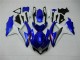 Blue White 2008-2010 Suzuki GSXR 600/750 Motorcycle Bodywork Blue White 2008-2010 Suzuki GSXR 600/750 Motorcycle Bodywork