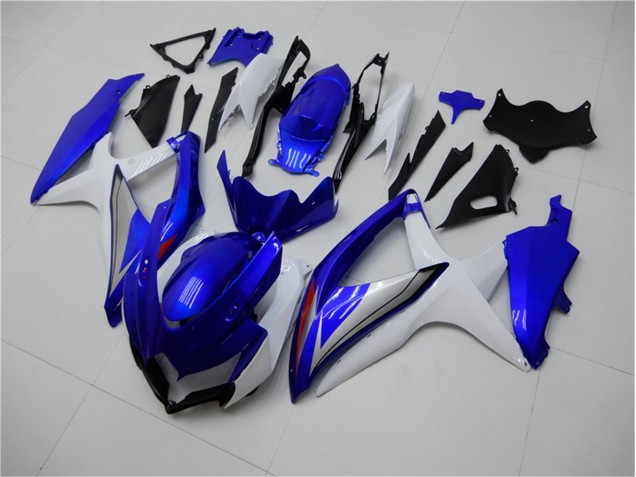 Blue White 2008-2010 Suzuki GSXR 600/750 Motorcycle Fairings Blue White 2008-2010 Suzuki GSXR 600/750 Motorcycle Fairings