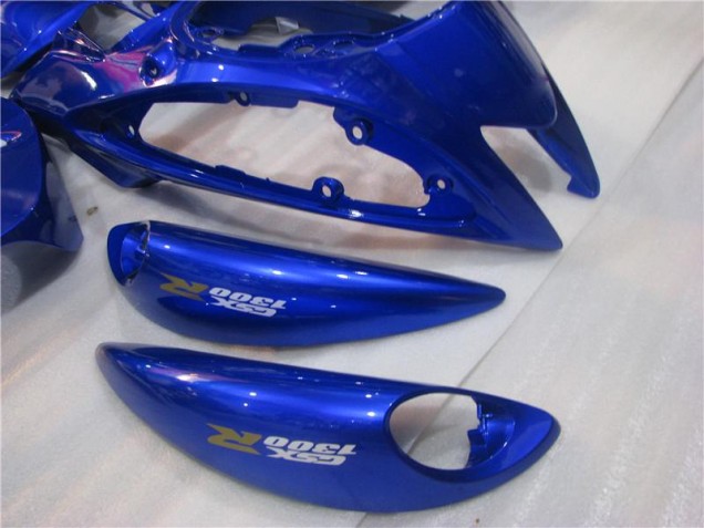 Blue White 2008-2019 Suzuki GSXR 1300 Hayabusa Motorcycle Bodywork Blue White 2008-2019 Suzuki GSXR 1300 Hayabusa Motorcycle Bodywork