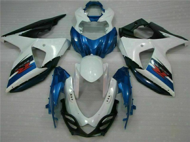 Blue White 2009-2016 Suzuki GSXR 1000 ABS Motorcycle Fairings Blue White 2009-2016 Suzuki GSXR 1000 ABS Motorcycle Fairings