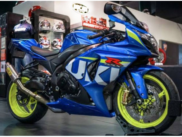 Blue White 2009-2016 Suzuki GSXR 1000 Motorcycle Bodywork Blue White 2009-2016 Suzuki GSXR 1000 Motorcycle Bodywork