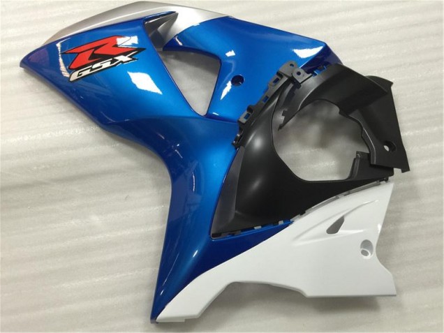 Blue White 2009-2016 Suzuki GSXR 1000 Motorcycle Fairing Kits & Plastic Blue White 2009-2016 Suzuki GSXR 1000 Motorcycle Fairing Kits & Plastic