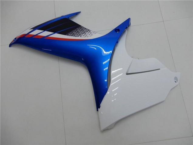 Blue White 2011-2021 Suzuki GSXR 600/750 Motorcycle Fairing Blue White 2011-2021 Suzuki GSXR 600/750 Motorcycle Fairing