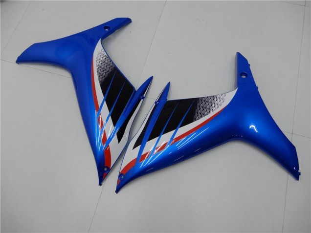Blue White 2011-2021 Suzuki GSXR 600/750 Motorcycle Fairing Blue White 2011-2021 Suzuki GSXR 600/750 Motorcycle Fairing