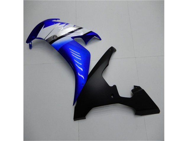 Blue White Black 2004-2006 Yamaha YZF R1 Motorcycle Fairings Blue White Black 2004-2006 Yamaha YZF R1 Motorcycle Fairings