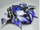 Blue White Black 2012-2014 Yamaha YZF R1 Motorcycle Fairings Blue White Black 2012-2014 Yamaha YZF R1 Motorcycle Fairings
