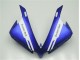 Blue White Black 2012-2014 Yamaha YZF R1 Motorcycle Fairings Blue White Black 2012-2014 Yamaha YZF R1 Motorcycle Fairings