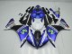 Blue White Black 2012-2014 Yamaha YZF R1 Motorcycle Fairings Blue White Black 2012-2014 Yamaha YZF R1 Motorcycle Fairings