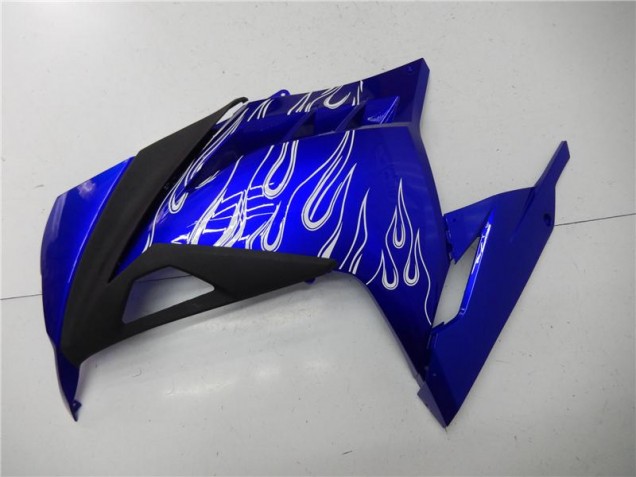 Blue White Black 2013-2016 Kawasaki EX300 Motorcycle Fairings Blue White Black 2013-2016 Kawasaki EX300 Motorcycle Fairings
