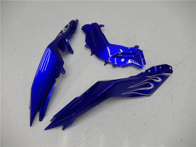 Blue White Black 2013-2016 Kawasaki EX300 Motorcycle Fairings Blue White Black 2013-2016 Kawasaki EX300 Motorcycle Fairings