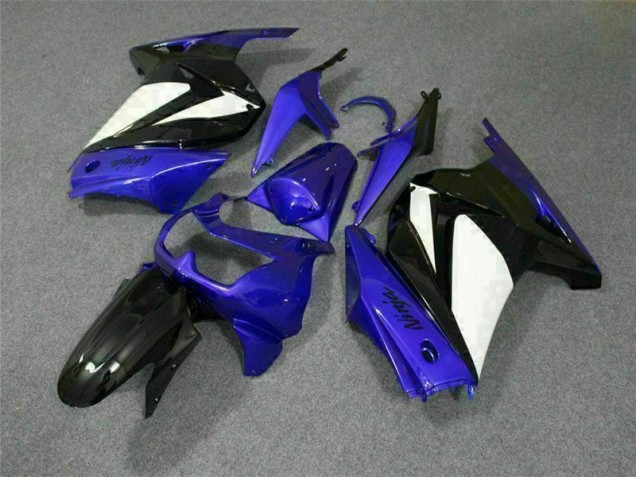 Blue White Black Ninja 2008-2012 Kawasaki EX250 Motorcycle Fairings Blue White Black Ninja 2008-2012 Kawasaki EX250 Motorcycle Fairings